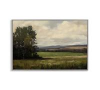 Serene Hills Landscape Nature, impresión en gi enmarcada de 40,6 x 60,9 | Stupell Industries · Por Creative Studio · Listo para colgar · Se adapta a sala de estar, comedor o sala de estar. Fabricado