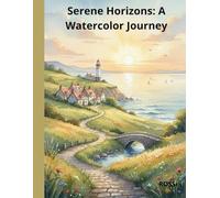 Serene Horizons: A Watercolor Journey