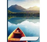 Serene Lake & Mountain College Ruled Notebook - 120 Pages for Notes, Journals, and Study: Ideal for Students, Professionals, and Creatives - Lined Pages for Writing, Journaling, and Organizing