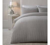 Serene - Lindly - Juego de Funda nórdica con Textura - Cama King en Color Plateado