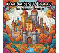 Serene Nature: Adult Coloring Book of Castles and Fortresses