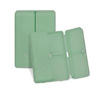 SERENE Pastillero Viaje - Pastillero Pequeño 7 Compartimentos Individuales, Pastillero Viaje Portable de Bolsillo con Cierre Imantado. Neceser Medicamentos, Travel Essentials Pill Box.