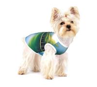 Serene Waters - Chaleco de algodón para perro, talla M, transpirable, cómodo, elegante, ropa para mascotas