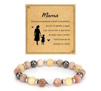 SereneGLow Regalo Mama Regalo Dia De La Madre Regalos Para Madres Pulsera Mama Regalos Madre CumpleañOs Pulseras Mujer Originales Piedras Chakras Para Mamá