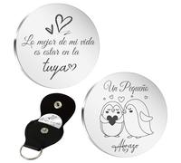 SereneGLow Regalo Pareja Regalos para Hombre Mujer Regalos para Parejas Regalo Originales para Parejas San Valentin Hombre Aniversario para Mujer Un PequeñO Abrazo