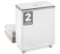 SereneLife calentador de toallas rectangular, Towel warmer, Spa, Calientatoallas electrico, Para baño, Apagado automatico, Portatil, Ideal para 2 toallas grandes, Mantas, Batas de baño, Pijamas