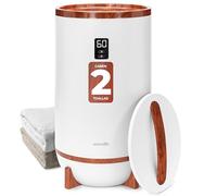 SereneLife Calentador de Toallas Tipo cubeta, con Fragancia Personalizable, Towel Warmer, SPA, Calientatoallas, Electrico, para baño, Apagado automatico, Portatil, para Pijamas, Manta, Bata de baño