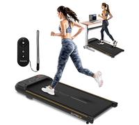 SereneLife cinta de correr escritorio, Plegable, De andar, Caminadora, Electrica, Treadmill, Compacta, Ideal para espacios pequeños