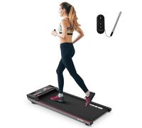 SereneLife cinta de correr escritorio, plegable, de andar, caminadora, electrica, treadmill, compacta, 0.6-5.0MPH, ideal para espacios pequeños