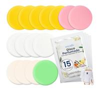 SereneLife discos aromaticos, Perfumados, 15 fragancias para calentador de toallas