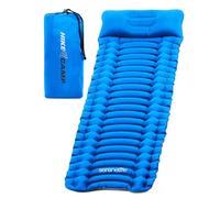 SereneLife Equipo Ligero para Camping - Esterillas y Sacos de Dormir con Almohada, Impermeables y Resistentes, Ideal para Senderismo, Trekking y Aventuras al Aire Libre