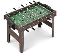 SereneLife futbolín, Tamaño Completo, 122cms con 2 Mini balones, Marcador de puntuación, Patas sólidas y Resistentes, Mesa de fútbol para el hogar