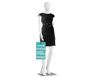 SereneLife Maniquí de Costura Femenino, Ajustable y Desmontable, 175 cm | Cuerpo Completo y Articulado | Ideal para Tiendas de Ropa