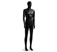 SereneLife Maniquí Masculino Grande de 185 cm con Cabeza Ajustable, Extremidades Móviles y Diseño Desmontable - Ideal para Tiendas de Moda, Boutiques y Exposiciones