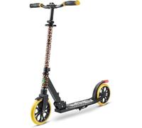 SereneLife Patinete Adolescentes, con Luces, Plegable, Ajustable, Adultos, Freno Manillar, Dos Ruedas, Barra en T, Facil maniobra