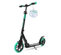 SereneLife Patinete niño, con luces, plegable, ajustable, adolescentes, adultos, freno manillar, dos ruedas, barra en T, facil maniobra