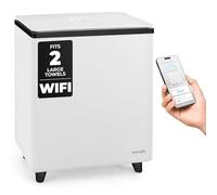 SereneLife SLTLR560W rectangular Calentador de toallas y mantas de gran capacidad WiFi integrada (negro), Talla única