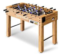 SereneLife Tabla de fútbol de tamaño Natural, Juego de fútbol con Pelota para la casa, futbolín Profesional, diseño Moderno y Robusto