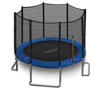 SereneLife trampolin Exterior, Cama Elastica, con Red de Seguridad, Estable, Revestimiento antioxidante