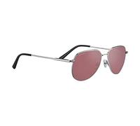Serengeti Gafas de sol HAYWOOD Small Shiny Silver – Mineral Polarized Sedona Gris