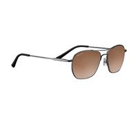 Serengeti LUNGER Shiny Dark Gunmetal - Mineral Polarized Drivers Gradient