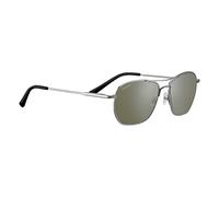 Serengeti Gafas de sol LUNGER - Mineral polarizado 555nm - Plateado brillante M Unisex SS545002