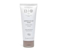 Sérénibio Exfoliante Delicado Centella Asiática - Cuidado Facial Certificado Bio, Vegano y de Comercio Justo - Exfolia Suavemente - Exfoliante Hidratante para Rostro, Pieles Ultrassensibles - 75 ml
