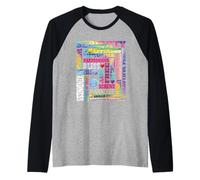 Serenidad Calma Paz Alegría Bendita Bienaventurada Sanación Bondad Camiseta Manga Raglan