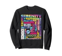Serenidad Calma Paz Alegría Bendita Bienaventurada Sanación Bondad Sudadera