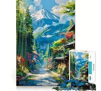 Serenidad ﹨u Tranquilidad Rompecabezas de 1000 Piezas para Adolescentes Juguete Mental Rompecabezas Tiempo de Paz Corte Premium Regalo artístico (50x75cm)