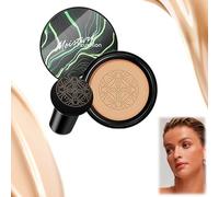 Serenita - Serenita Cream Foundation, Serenita Cc Cream for Flawless, Serenita Bb Cream, Serenita Makeup, Serenita Foundation, Honey and Pine Moisture Cushion, Conceals Wrinkles, Blemishes(04#)