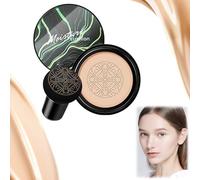 Serenita - Serenita Cream Foundation, Serenita Cc Cream for Flawless, Serenita Bb Cream, Serenita Makeup, Serenita Foundation, Honey and Pine Moisture Cushion, Conceals Wrinkles, Blemishes(01#)