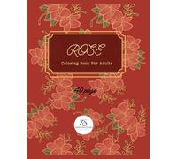 Serenity in Bloom: Relaxing Flower Coloring Book