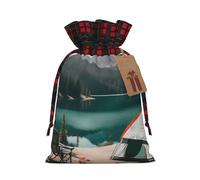 Serenity Lake - Bolsas reutilizables con cordón para regalo de cumpleaños, bodas, fiestas