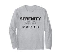 Serenity Now 90s Cultura Pop Locura Más Tarde Manga Larga