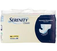 Serenity pañal para incontinencia tamaño Extra talla Mediana - 30 piezas