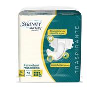 Serenity Soft Dry - Sensitive Be Free Pannoloni Mutandina Taglia M, 15pannoloni