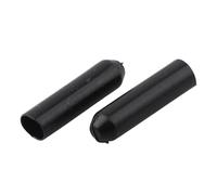 Serenophile 100 protectores de sellado de cables de alambre con forro negro de 8 x 30 mm para aplicaciones de telecomunicaciones y energía