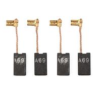 Serenophile 4 cepillos de carbono compatibles con Bosch GBH5400 GBH5-38 GSH38 GBH5-40D GSH500, piezas de repuesto de metal de mano de obra fina para martillos giratorios