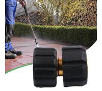 Serenophile Adaptador de lavadora de alta presión, conector M22, unión de manguera de latón, accesorio de 400 barras para Karcher HD HDS, limpiadores Kranzle, paquete
