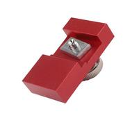 Serenophile Adaptador de riel de enrutador de aluminio con bloque de tope para plantilla de corte recto, riel guía de carpintería, deslizador limitador compatible con sierras de mesa y para