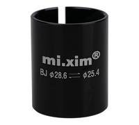 Serenophile Adaptador reductor de vástago de manillar de 28,6 mm a 25,4 mm, cuña de tubo de dirección de aleación de aluminio para conversión de bicicleta de montaña y carretera