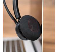 Serenophile Almohadillas de repuesto, almohadillas para auriculares, orejeras para BlackWire 7225 5200 5210 5220, espuma viscoelástica de piel de proteína, ajuste cómodo, paquete de 2