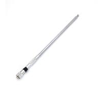 Serenophile Antena telescópica, antena látigo de 27 MHz, varilla de metal ajustable, diseño plegable, conector hembra SMA, para radio bidireccional Kenwood Baofeng