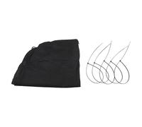 Serenophile Bolsa de aspiradora Leaf para E-Solo GE-CL 36 Li, Gardenic Hof 3000W, tela no tejida duradera con cremallera, diseño fácil de vaciar para limpieza de jardín, 1 paquete