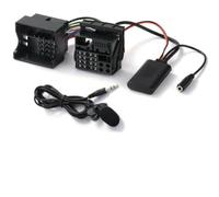 Serenophile Cable AUX, adaptador Bluetooth, kit de audio para coche, transmisión de música, llamadas manos libres, para Opel CD30 CDC40 CD70 DVD90