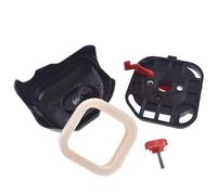 Serenophile Conjunto de filtro de aire con cubierta para motor de desbrozadora Zenoah G26LS de 25,4 cc de 2 tiempos, pieza de repuesto para cortacésped para herramientas eléctricas de jardín