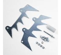 Serenophile Estacas de parachoques para motosierra, kit de perro de tala, cubierta lateral, atrapador de cadena, apto para MS441 MS661 064, piezas de repuesto