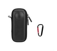 Serenophile Estuche de almacenamiento listo para viajar para Insta360 X5 X4 diseñado para mayor durabilidad y protección, como lo muestra la imagen, PU 1