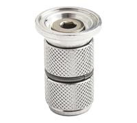 Serenophile Expansión de auriculares de horquilla delantera para horquilla de fibra de carbono de 1-1/8 pulgadas y horquillas de suspensión, núcleo de aleación de aluminio, tapa superior de vástago